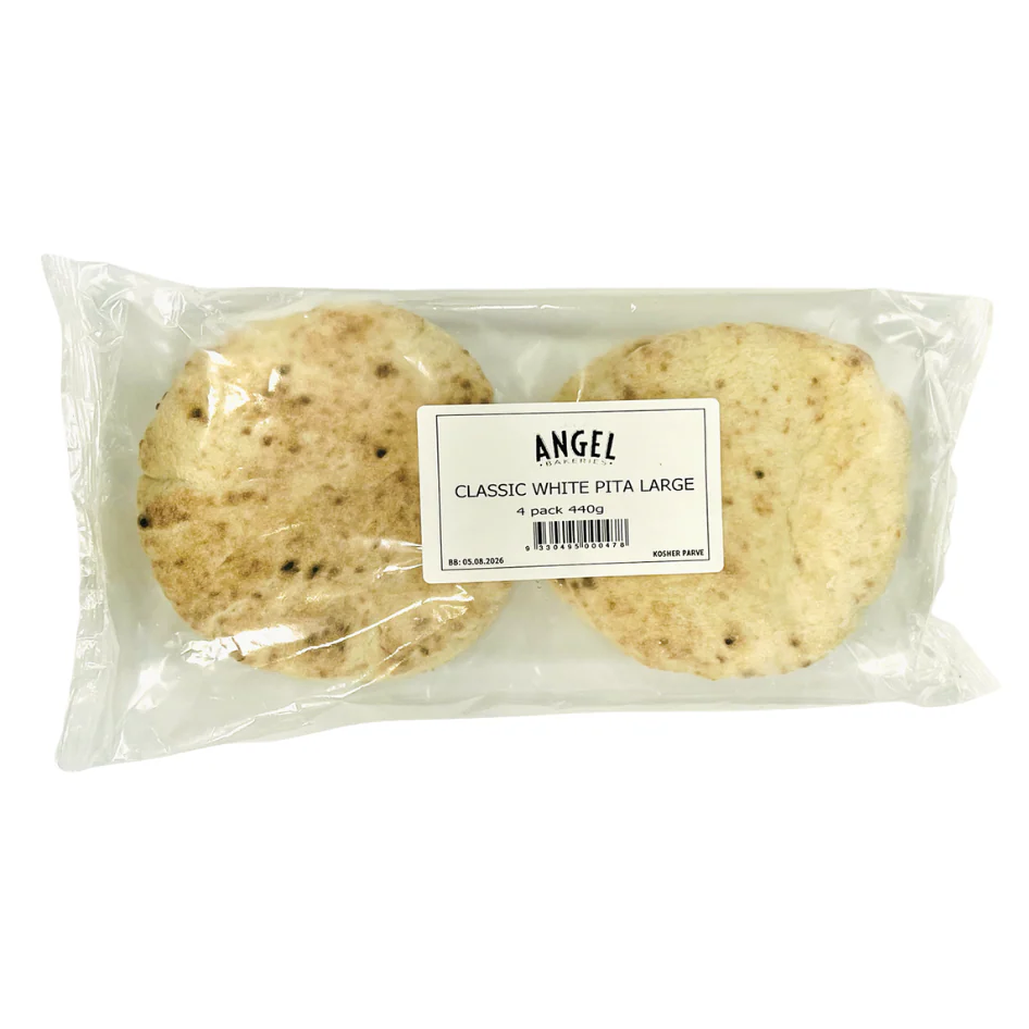 Angel Bakeries - White Pita (4 pack)