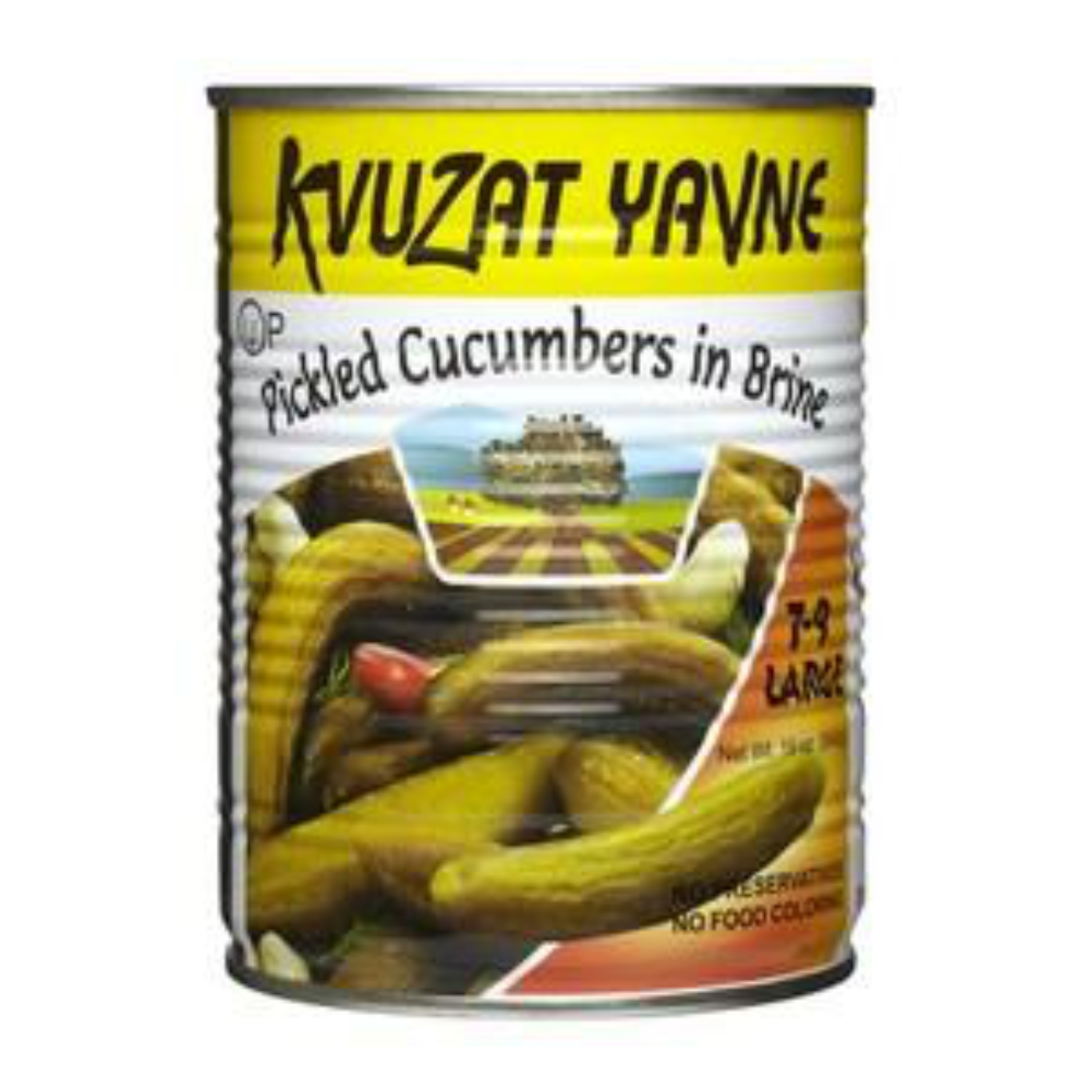 Kvuzat Yavne - Pickled Cucumbers in Brine