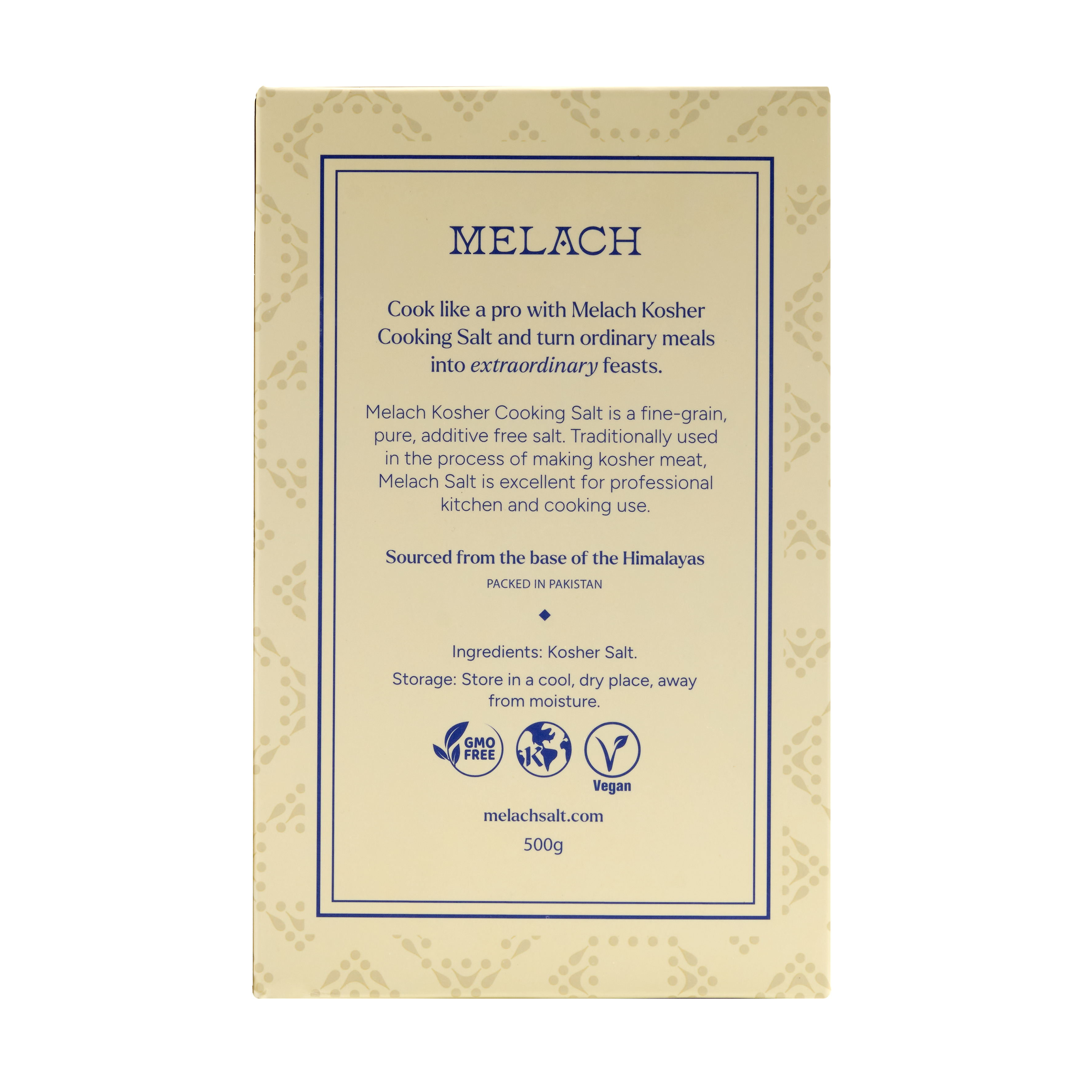 Melach - Kosher Sea Salt (Large Flakes)