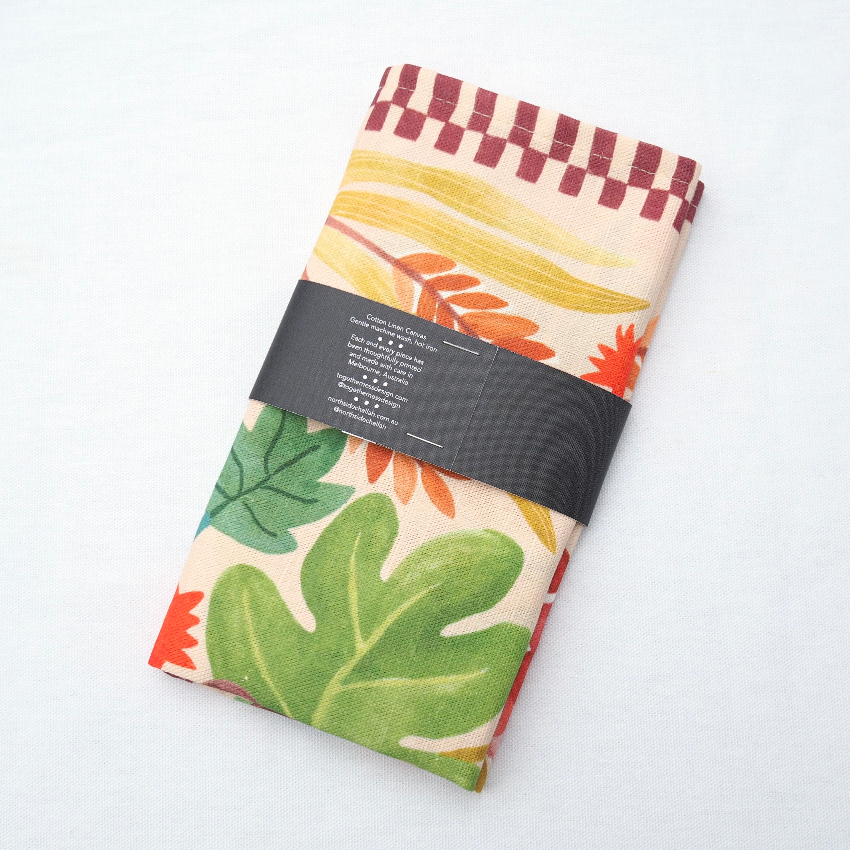 Togertherness Design x Northside Challah - Seven Species Challah Cover