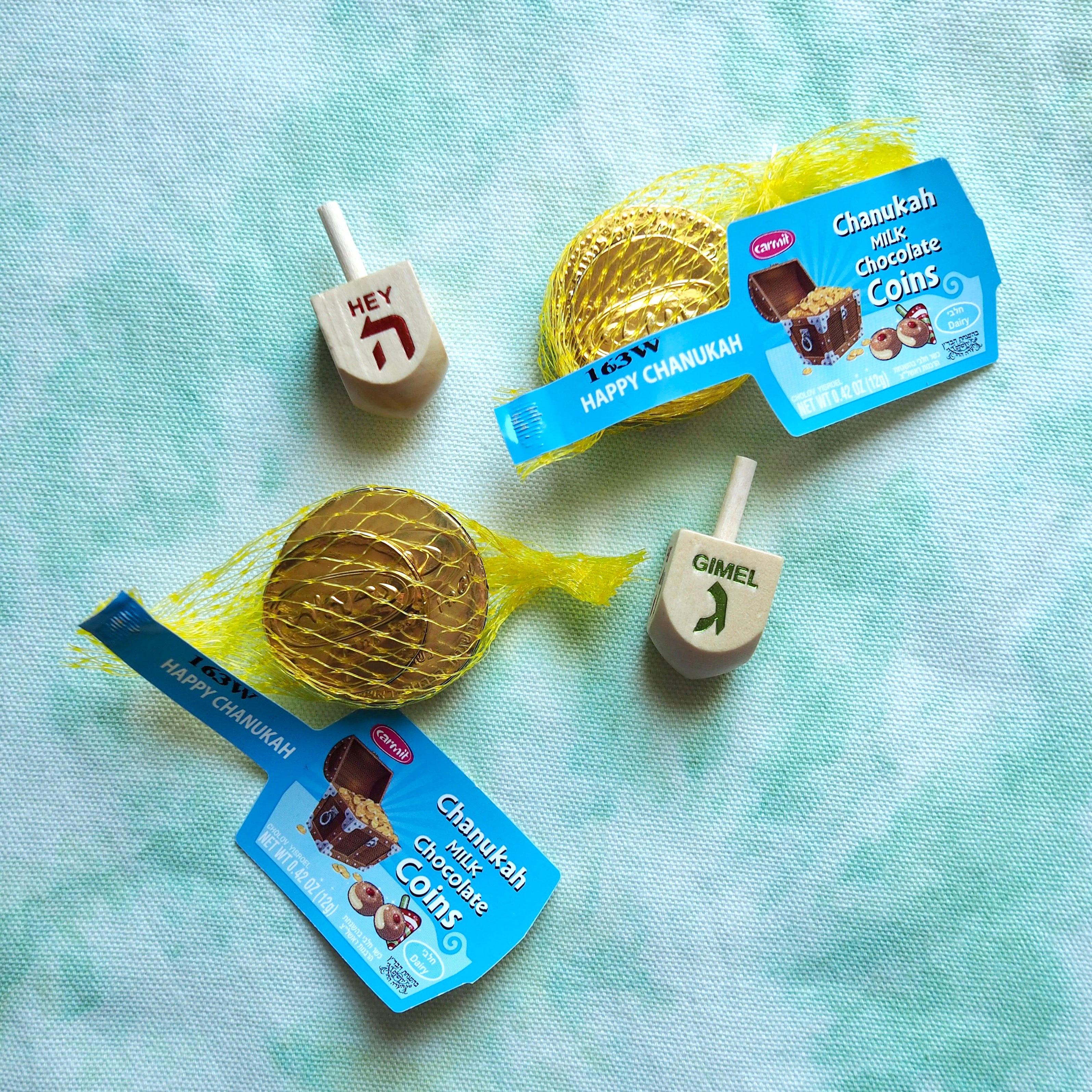 Hanukkah Driedel & Chocolate Coins Pack