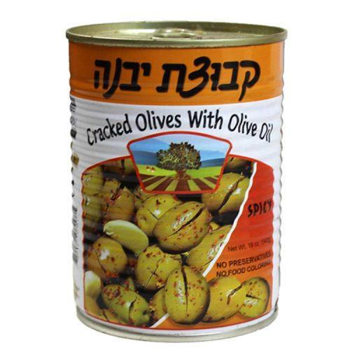 Kvuzat Yavne - Cracked Spicy Olives