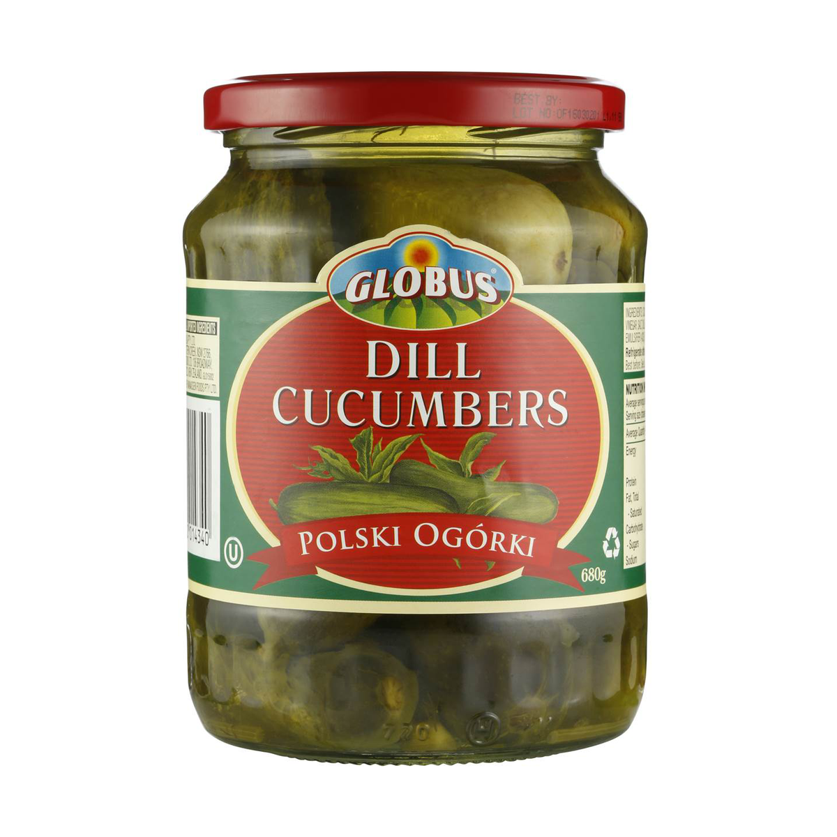 Globus - Polski Ogorki Dill Cucumbers