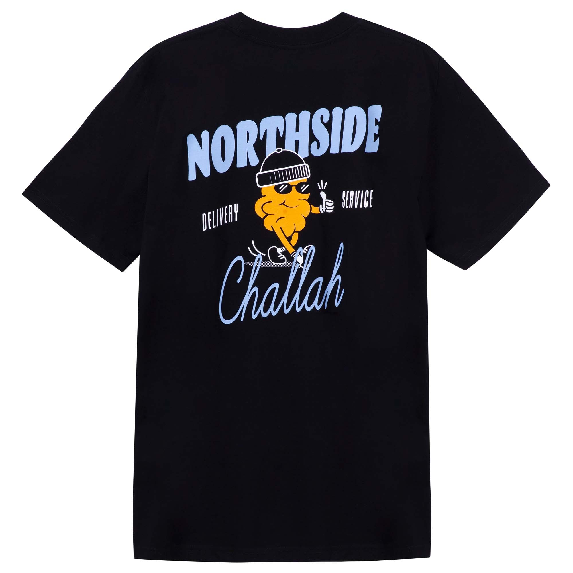 Northside Challah T-Shirt - Black