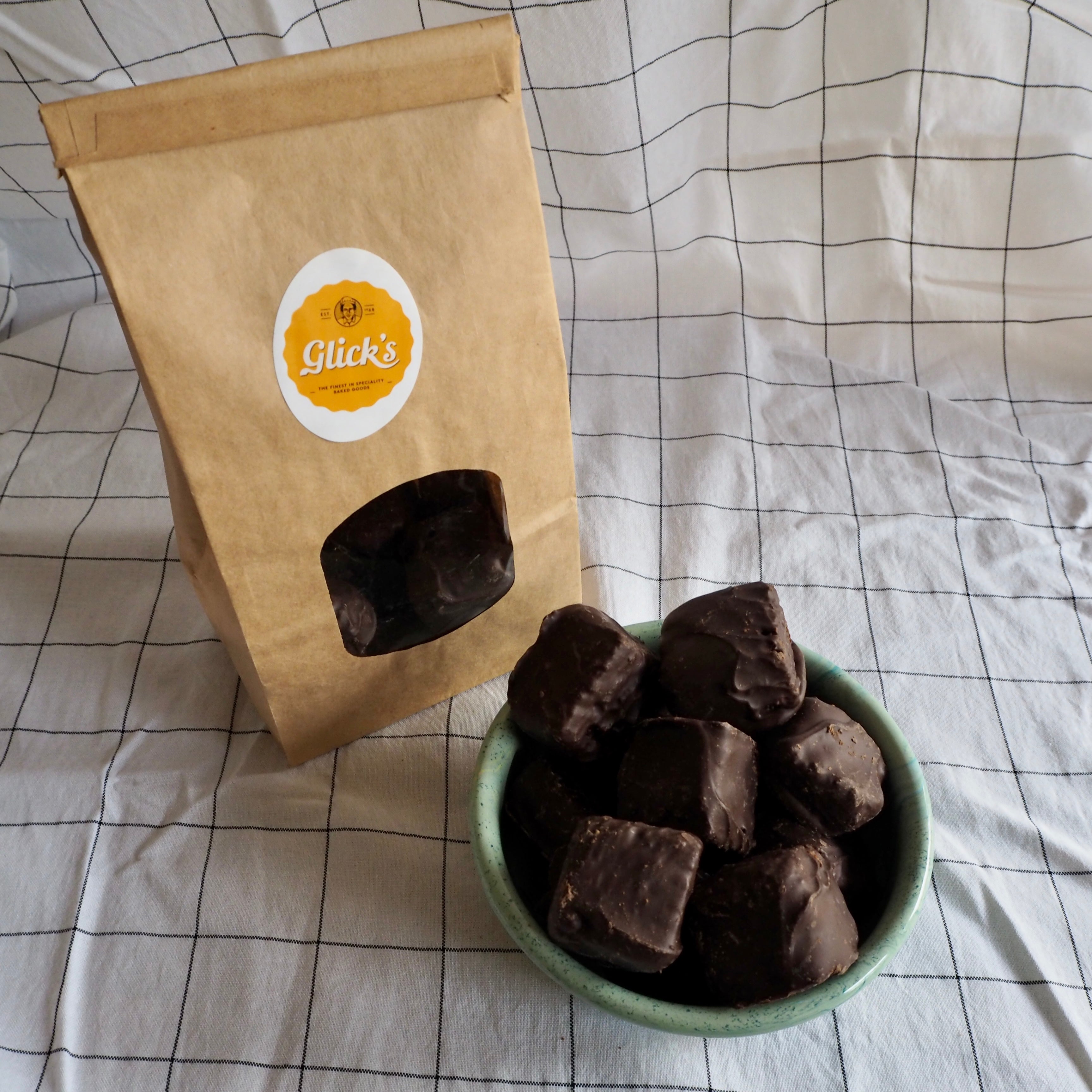 Glick's - Chocolate Covered Honey Cake Bites